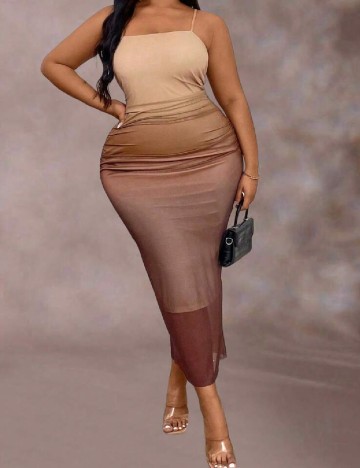 Rochie lunga SHEIN CURVE, m