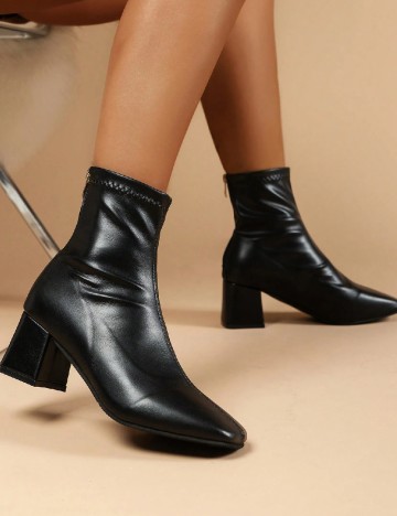 Botine SHEIN, negru