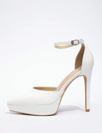 Pantofi SHEIN, alb
