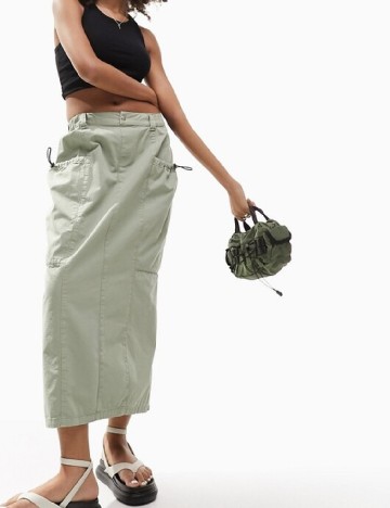 Fusta ASOS, verde