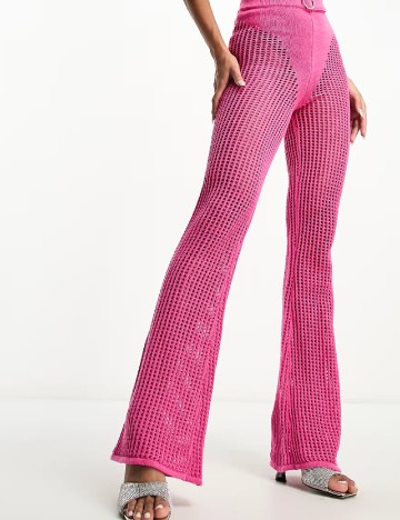 Pantaloni de plaja AsYou, roz