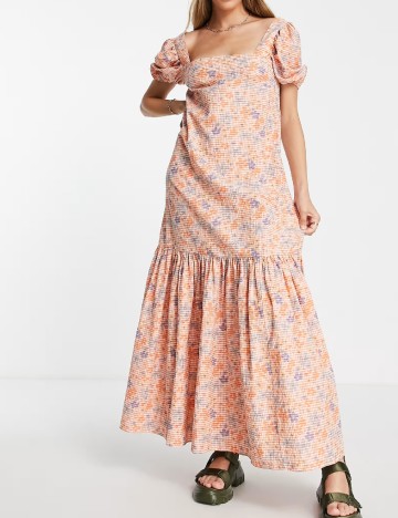 Rochie lunga ASOS, floral print