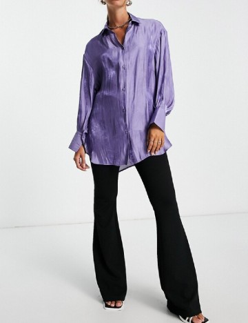Camasa Oversize ASOS, mov