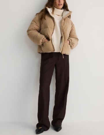 Geaca Reserved, crem