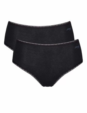 Set chiloti 2 perechi Sloggi by Triumph, negru