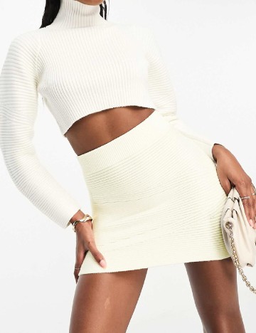 Fusta Aria Cove, ecru