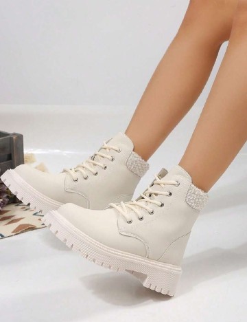 Ghete SHEIN, ecru