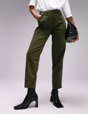 Pantaloni Top Shop, verde