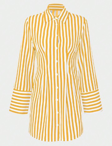 Rochie scurta SHEIN, galben