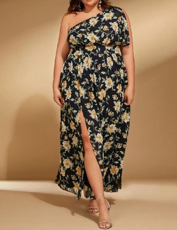 Rochie lunga SHEIN CURVE, floral