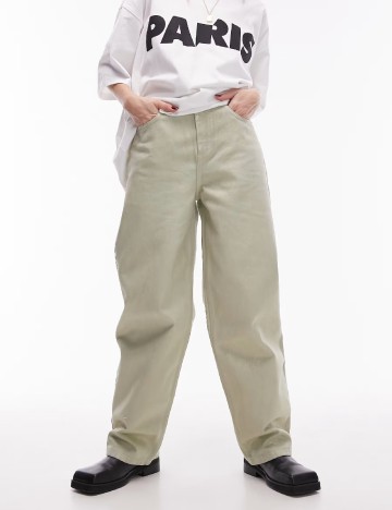 Blugi Top Shop, verde