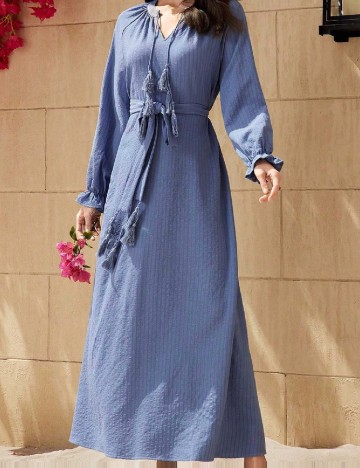 Rochie lunga SHEIN, albastru