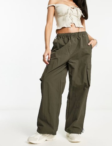 Pantaloni Sixth June, verde