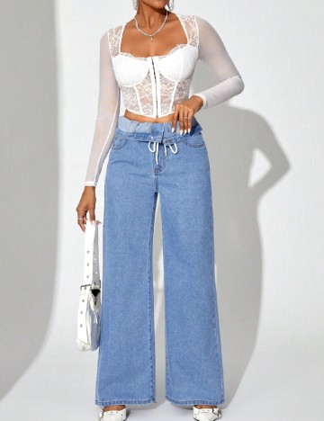 Blugi SHEIN, albastru