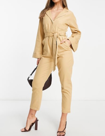 Salopeta Pretty Lavish, crem