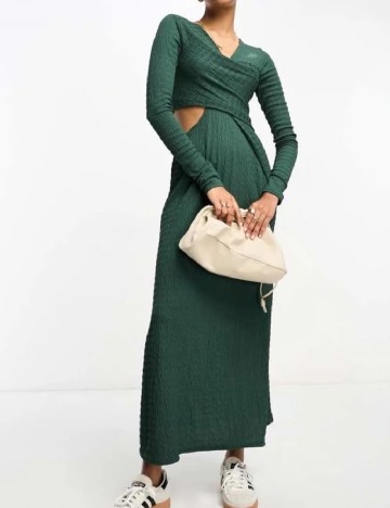 Rochie lunga ASOS, verde