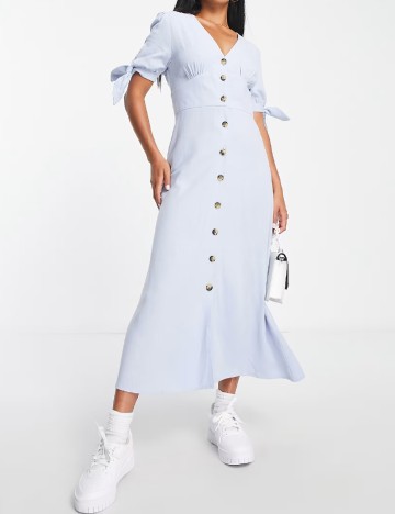 Rochie medie Nobody s child, bleu