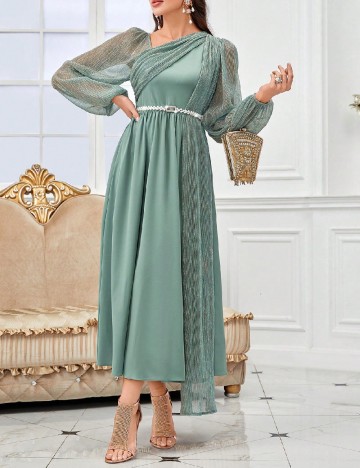 Rochie medie SHEIN, verde