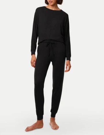 Pantaloni de pijama Triumph, negru