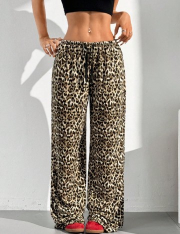 Pantaloni SHEIN, animal print