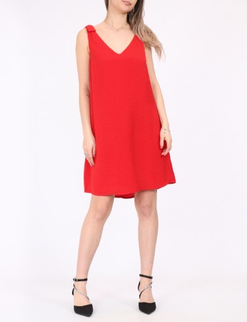 Rochie scurta Vila, rosu, 34
