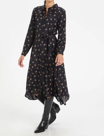 Rochie medie Kaffe, negru, 46