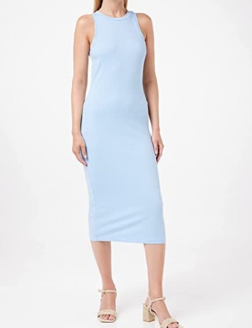 Rochie medie Vero Moda, albastru, L