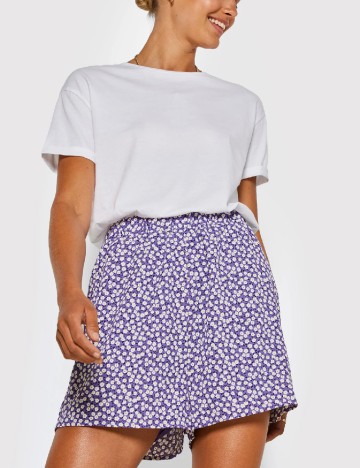 Pantaloni scurti Noisy May, mov, S