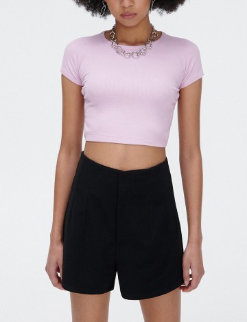 Pantaloni Scurti CROPP, negru, 32