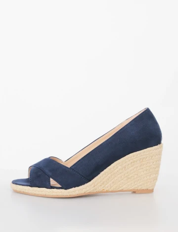 Sandale cu platforma Dorothy Perkins, bleumarin Albastru