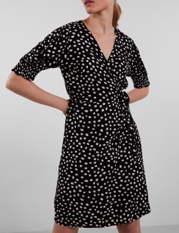 Rochie scurta Pieces, negru, M