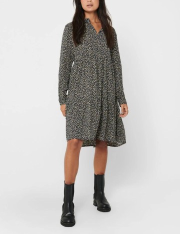 Rochie scurta Jacqueline de Yong, floral, 34