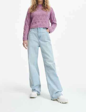 Bluza Reserved, mov, L