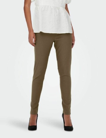 Pantaloni Jacqueline de Yong, kaki