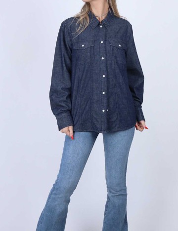 Camasa Fransa, bleumarin, 36