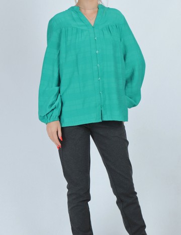 Camasa Fransa, verde, S