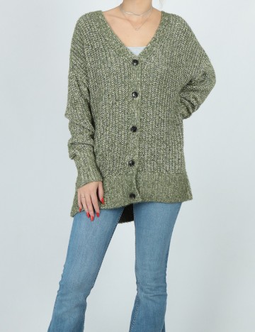 Cardigan Fransa, verde, S