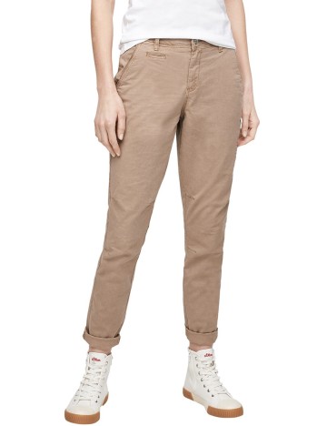 Pantaloni s.Oliver, maro, 36