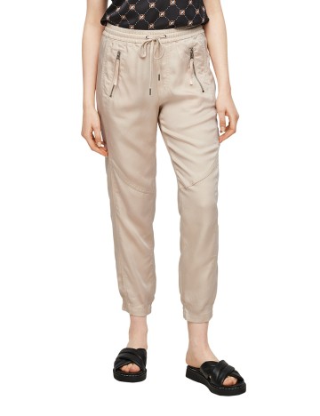Pantaloni s.Oliver, crem