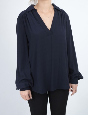 Camasa s.Oliver, bleumarin, 36