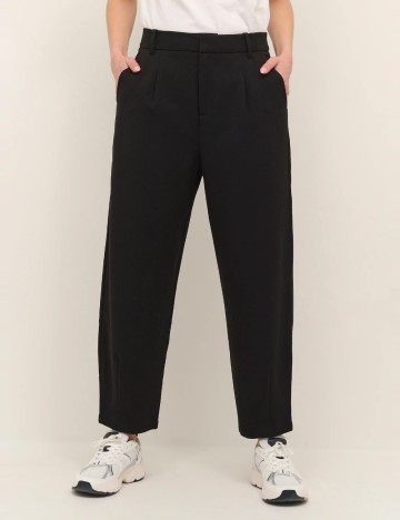 Pantaloni Kaffe, negru