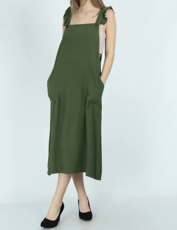 Rochie medie b.young, verde Verde