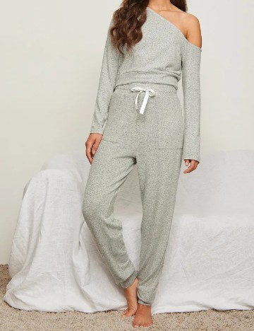 Pantaloni de pijama NA-KD, gri