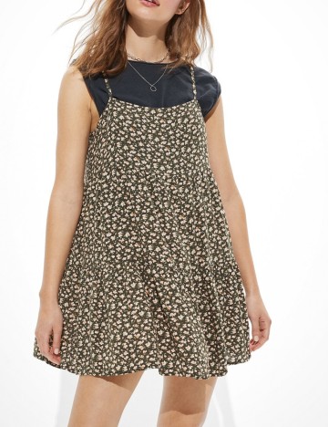 Rochie scurta American Eagle, verde