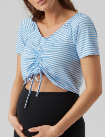 Top Mamalicious, albastru