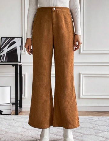 Pantaloni SHEIN, maro