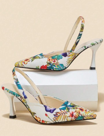 
						Pantofi SHEIN, floral