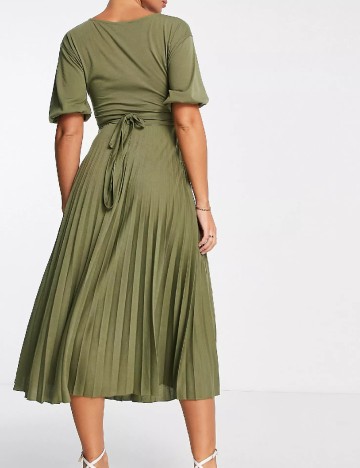 Rochie medie ASOS, verde