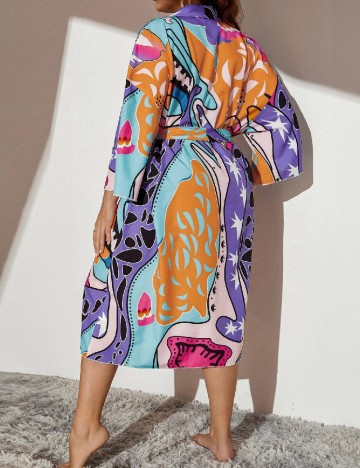Kimono SHEIN CURVE, mix culori