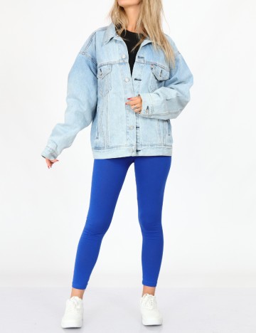 Jacheta Oversize Levi S, bleu